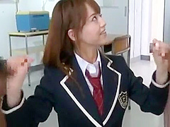 Japanese gal gets tempted