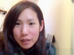Japanese peeing in cup