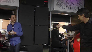 Japanese slave nipples tormented in public