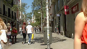 Japanese slave nipples tormented in public