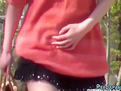 Japanese teen 18+ Bitches Urinating