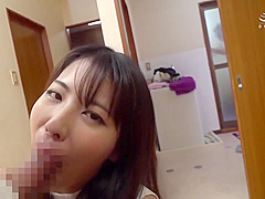 Japanese teen 18+ Blowjob With Cre