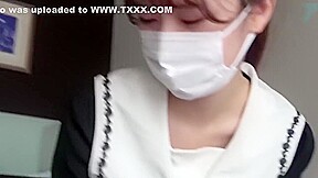 Japanese teen 18+ Blowjob With Creamy Mustache