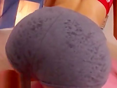 Japanese yoga teacher cumshotted during training