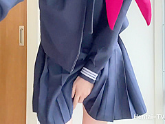 無 修正 制服少女が下着を脱ぎ裸を自撮り公開しちゃってます❤︎ 素人 オtニー エロ動画 日本人 Japanese Uncensored