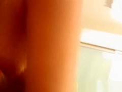 Japenese redhead with perky tits gets part2