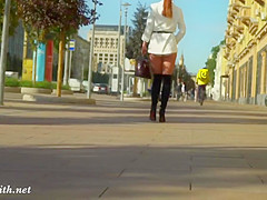 Jeny Smith In Independent Woman In Pantyhose Without Panties