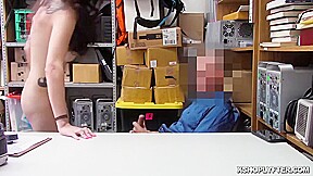 Jericha Jem In Officer Feed With His Rod