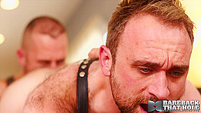 Joel Someone and Harper Davis - Bareback My Leather - BarebackThatHole