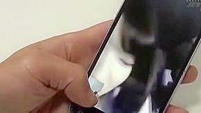 Joven esposa en el autob&uacute_s en vivo por tlf a su marido VER Completo