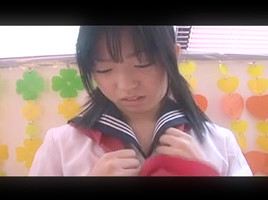 KATAOKA Saki school uniform and self pleasure