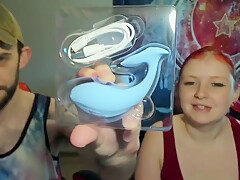 Kaiagame Blue Whale Vibe Unboxing And Masturbation With Sophia Sinclair And Jasper Spice