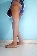 Kanchipuram Tamil Aunty In Saree Nude Tease