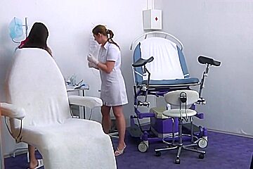 Kattie Gold gyno exam and orgasm heartbeat full video 2