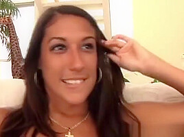 Keira Fox jizzed on after doggystyle