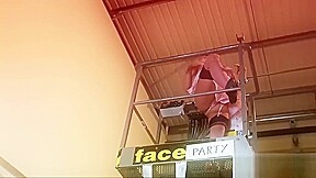 Kinky gangbang session with a brunette starlet