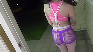 Kinky teen 18+ Ropebaby Gets Pussy Slammed Hard By A Hunk Stud