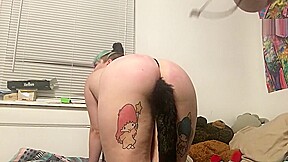 Kitten gets spanked by Mistress