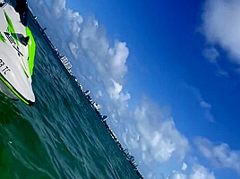Klaps On A Jetski With Valerie Kay