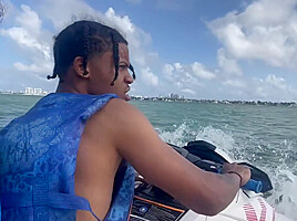 Klaps On A Jetski With Valerie Kay