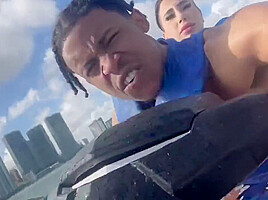 Klaps On A Jetski With Valerie Kay