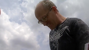 Knocked up slut takes care of a cock outdoors
