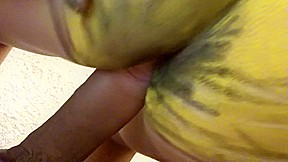 Krystinka in blowjob and sex scene with a hot amateur couple