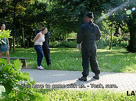 LAW4k Voluptuous girl turns out to be thief and should be punished