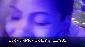 LBFM Filipina following me so I creampied her
