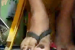 Ladyboy with Meaty Feet and Cute Toes