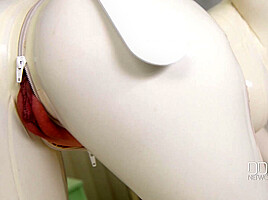 Latex Sex Goddess's Self-Spanking and Masturbation Solo - PornWorld