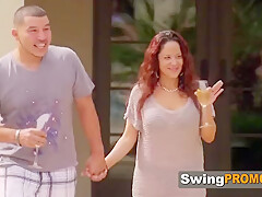 Latin Swinger Couple Has Hotness Lovemaking