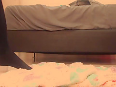 Latina Anal Acrobat Using Some Monster Dildos