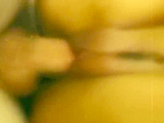 Latina babe in retro porn gets eaten out