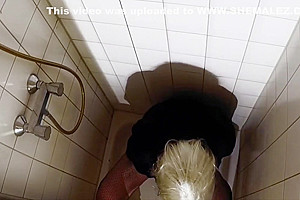 Lea Has Some Fun In Her Shower