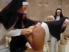Les Nuns Toy Gaping Booty On Gotporn