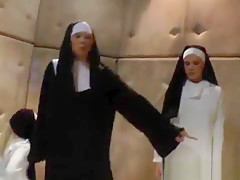 Les Nuns Toy Gaping Booty On Gotporn