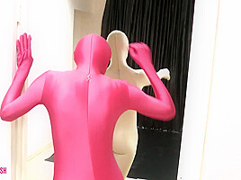 Lesbian Dreams In Zentai - Watch4Fetish