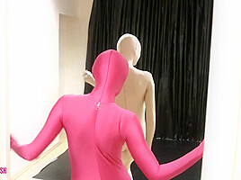 Lesbian Dreams In Zentai - Watch4Fetish