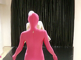 Lesbian Dreams In Zentai - Watch4Fetish