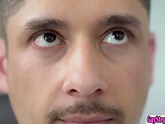 Lev Ivankov And Rocky Vallarta In Naughty Stepson Tries To Hypnotize His Stepdad To Fuck Him