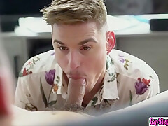 Lev Ivankov And Rocky Vallarta In Naughty Stepson Tries To Hypnotize His Stepdad To Fuck Him