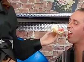 Lewd babe lives out her fetish and gets juicy bawdy cleft licked
