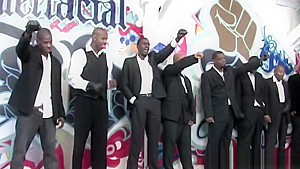 Lilly Lebau Is Gang Banged By Several Big Black Dicks