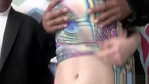 Lilly Lebau Is Gang Banged By Several Big Black Dicks