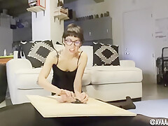 Lioness Worships Cock Through Glory Hole W/ Dirty Talking! True Femdom Tease - Full Vid On Of