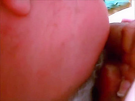 Listen to her moan, and watch her spasm as she cums