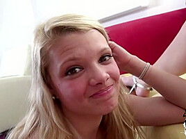 Little Taylor Masturbate and Sucking with Lesbian