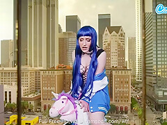 Lizzie Love In Teenage Naruto Cosplayer Ride