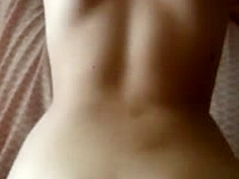 Loving my dick so much she wanted it in both holes